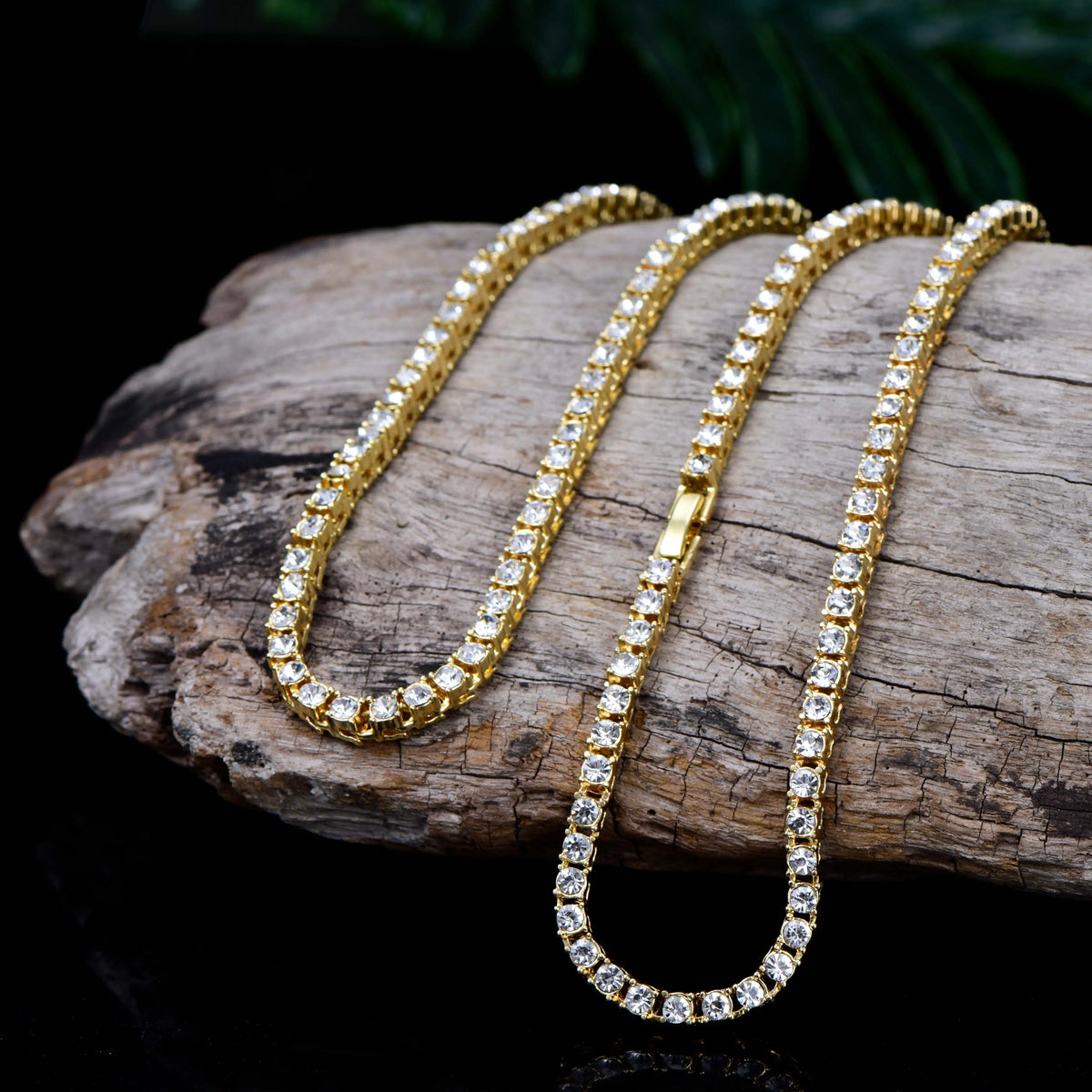 New Classical 4MM Tennis Chain Iced Out Bracelet Necklace Men Fashion Hip-Hop Jewelry Women 8/16/18/20/24/30inch Choker Gift